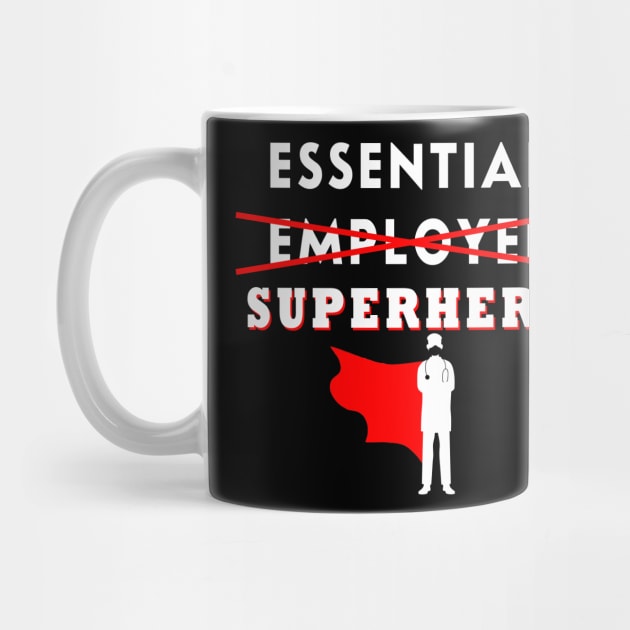 Essential workers - Nurse and doctors - healtcare gift by Flipodesigner